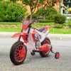 Homcom - Moto eléctrica rojo-blanco* Vehículos De Batería O A Pedales