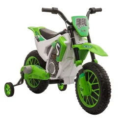 Homcom - Moto eléctrica 12V verde* Vehículos De Batería O A Pedales