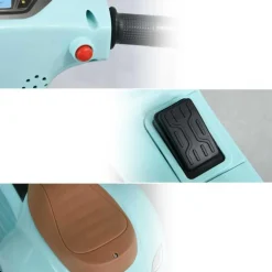 Homcom - Moto Eléctrica Vespa* Vehículos De Batería O A Pedales