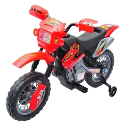 Homcom - Moto infantil eléctrica Cross* Vehículos De Batería O A Pedales