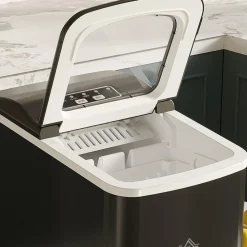 Homcom - Máquina Hielo Negro 90W