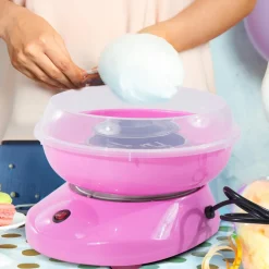 Homcom - Máquina Rosa de Algodón de Azúcar* Figuras De Acción