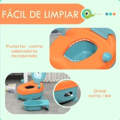 Homcom - Orinal de aprendizaje alien* Baño Y Accesorios·Orinales Y Reductores
