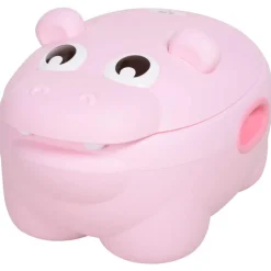 Homcom - Orinal Infantil Hipopótamo Rosa* Baño Y Accesorios·Orinales Y Reductores