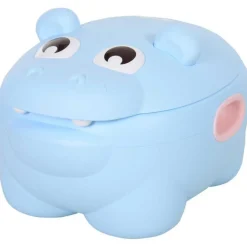 Homcom - Orinal Infantil Hipopótamo Azul* Baño Y Accesorios·Orinales Y Reductores