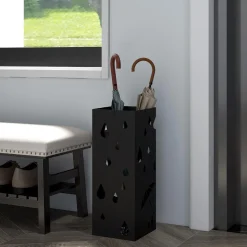 Homcom - Paragüero Negro