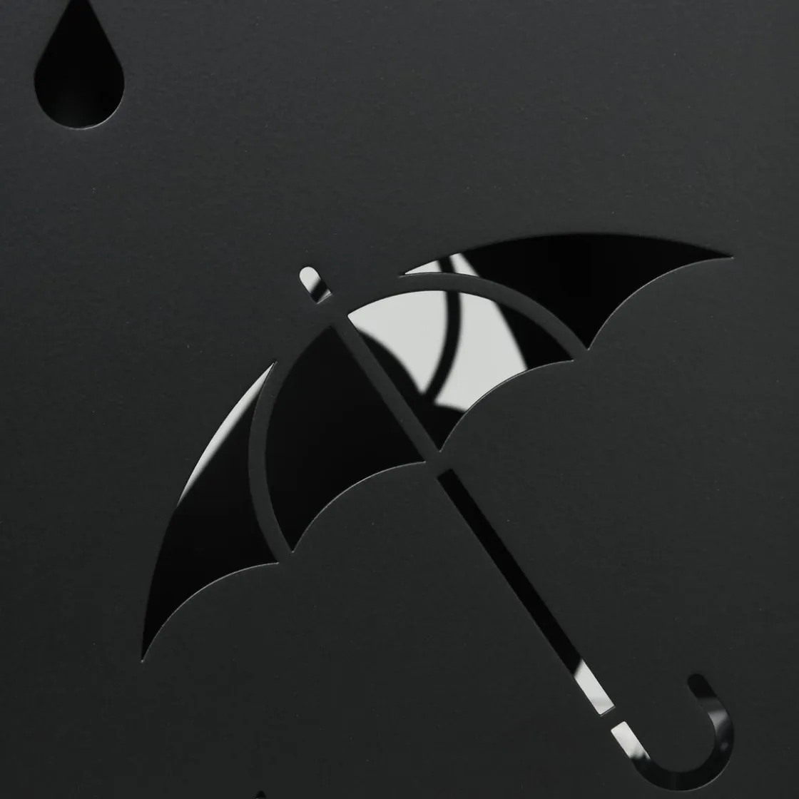 Homcom - Paragüero Negro