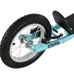 Homcom - Patinete Ajustable Para Niños Azul