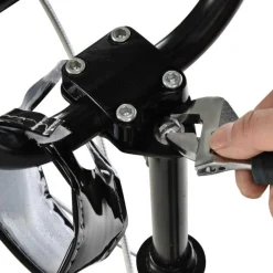 Homcom - Patinete Ajustable Para Niños Blanco* Patines Y Monopatines