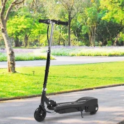 Homcom - Patinete Eléctrico Plegable Acero Negro* Patines Y Monopatines