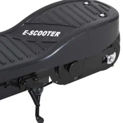 Homcom - Patinete Eléctrico Plegable Acero Negro* Patines Y Monopatines