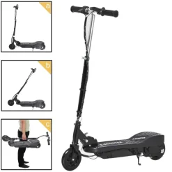 Homcom - Patinete Eléctrico Plegable Acero Negro* Patines Y Monopatines