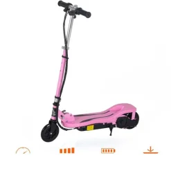 Homcom - Patinete Eléctrico Plegable Metal