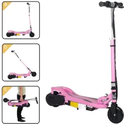 Homcom - Patinete Eléctrico Plegable Metal