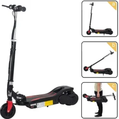 Homcom - Patinete Eléctrico Plegable Metal* Patines Y Monopatines