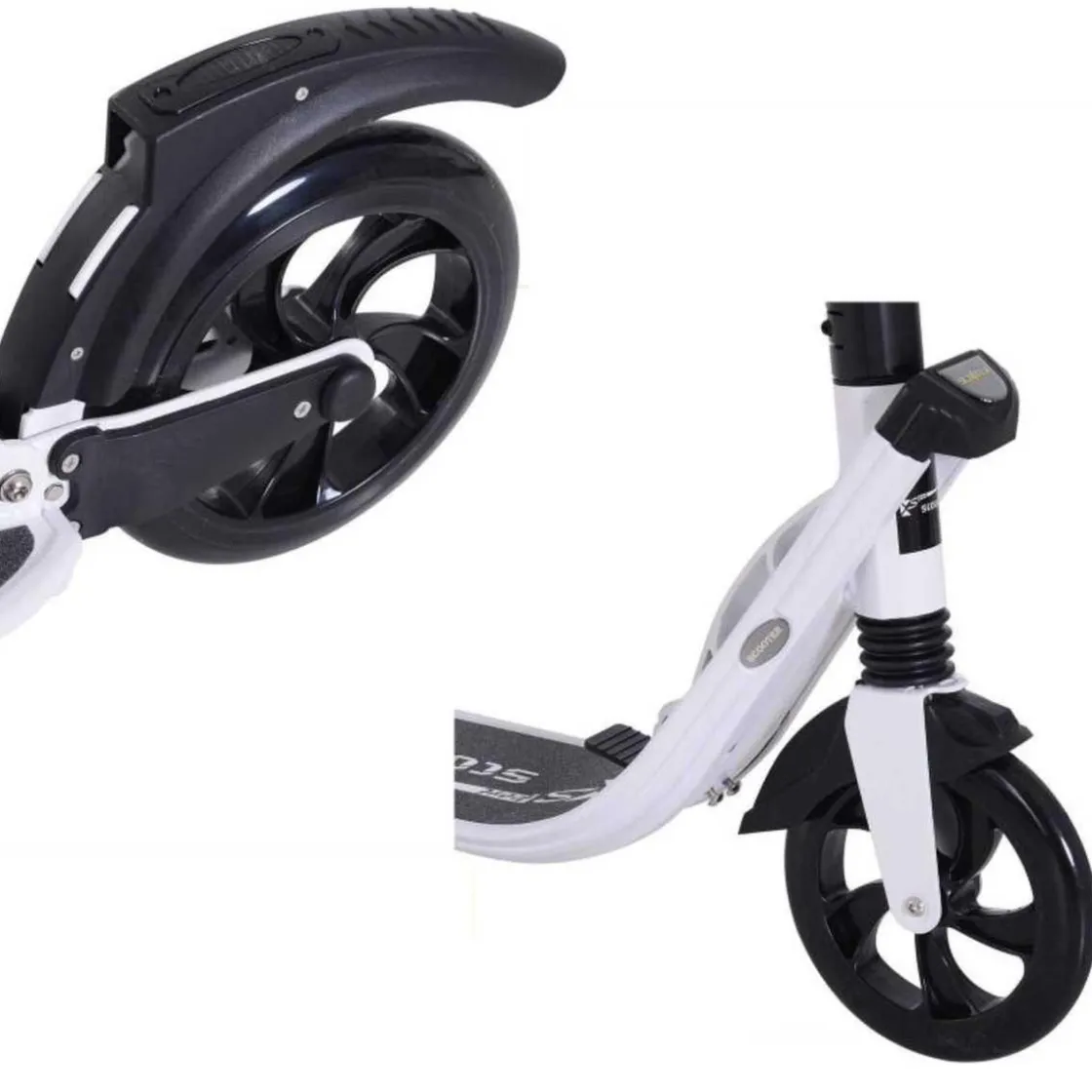 Homcom - Patinete Plegable de Aluminio