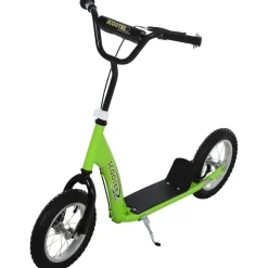 Homcom - Patinete Scooter Ajustable 2 ruedas Verde* Patines Y Monopatines