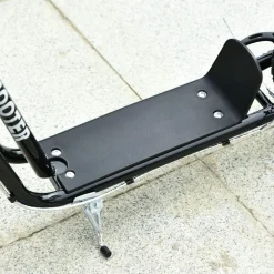 Homcom - Patinete Scooter regulable Negro