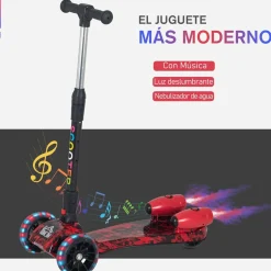 Homcom - Patinete Scooter plegable 3 ruedas* Motos Y Triciclos