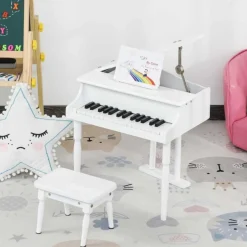 Homcom - Piano de Cola Electrónico 30 Teclas