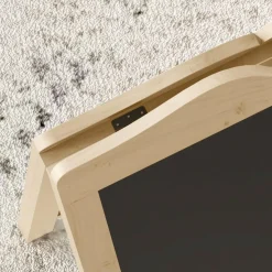 VINSETTO Homcom - Pizarra caballete doble con tizas y plantillas* Steam|Arte Y Manualidades