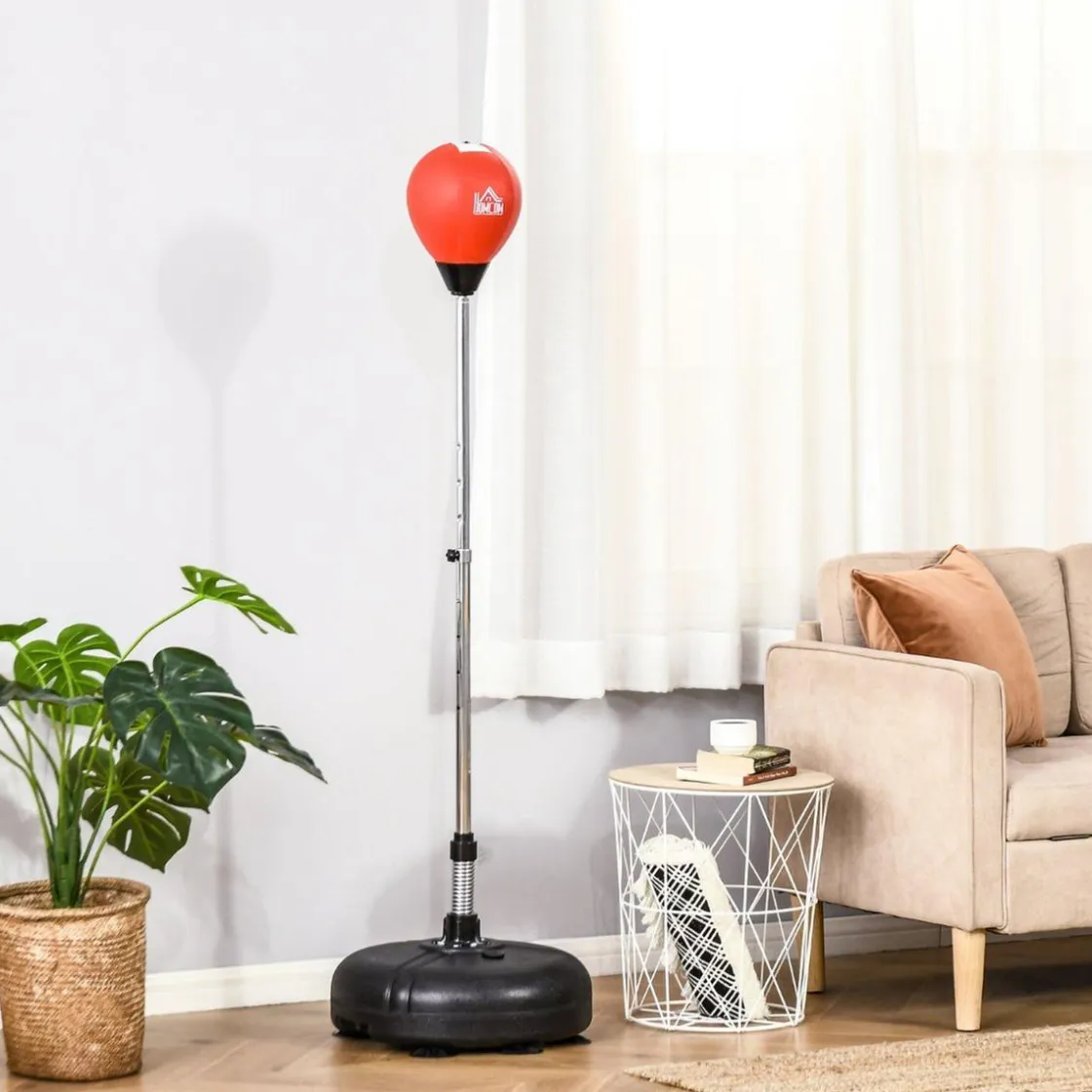 Homcom - Punching Ball con altura ajustable
