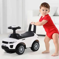 Homcom - Quad Correpasillos sin Pedales Blaco