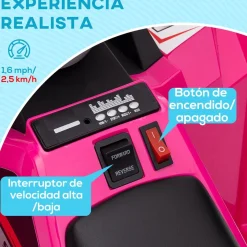 Homcom - Quad eléctrico batería 6 V* Vehículos De Batería O A Pedales