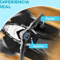 AIYAPLAY Homcom - Quad eléctrico Honda Negro