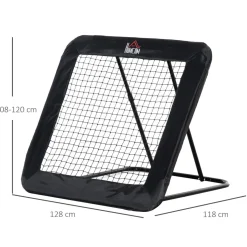 Homcom - Red de rebote con ángulo ajustable* Deportes