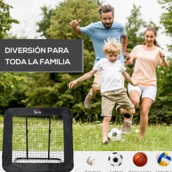 Homcom - Red de rebote con ángulo ajustable* Deportes