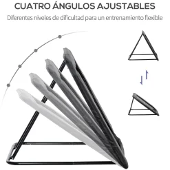 Homcom - Red de rebote con ángulo ajustable* Deportes