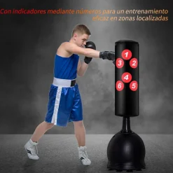 Homcom - Saco de boxeo de pie* Deportes