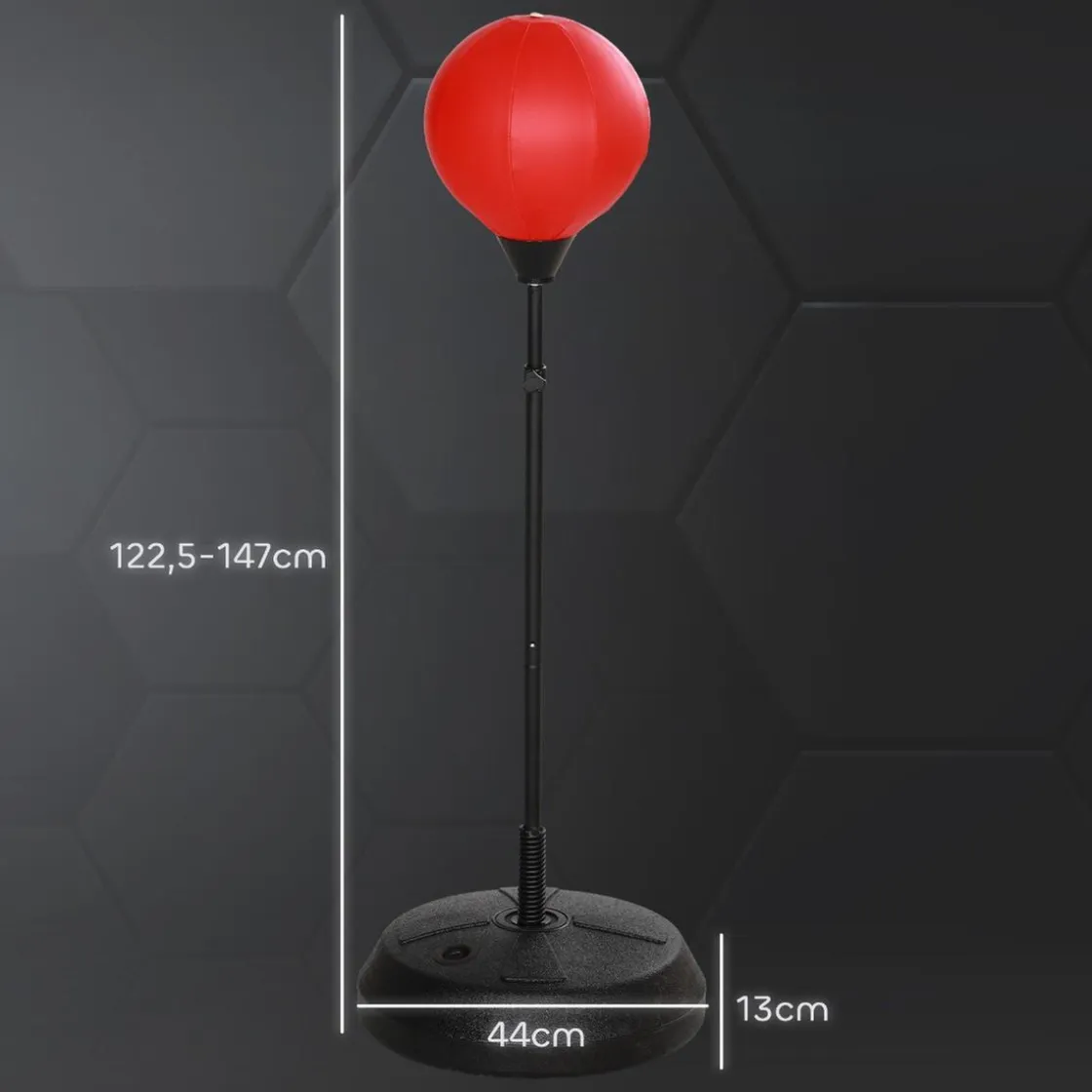 AIYAPLAY Homcom - Saco de boxeo infantil de pie 147 cm