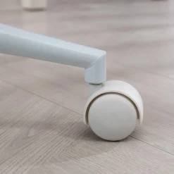 Homcom - Silla infantil de borreguito Blanco