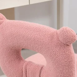 Homcom - Silla infantil de borreguito Rosa* Estilo De Vida