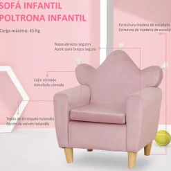 Homcom - Sillón infantil