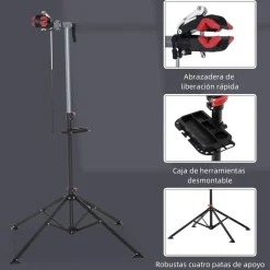 Homcom - Soporte para reparación de bicicleta* Bicicletas