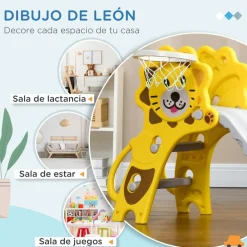 Homcom - Tobogán de interior León