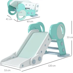 Homcom - Tobogán de interior Benjamín