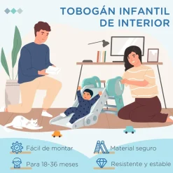 Homcom - Tobogán de interior Benjamín