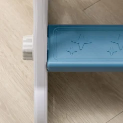 Homcom - Tobogán infantil azul