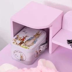 Homcom - Tocador Infantil con Taburete y Espejo* Muñecas