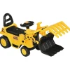 Homcom - Tractor correpasillos sin pedales amarillo* Vehículos De Batería O A Pedales