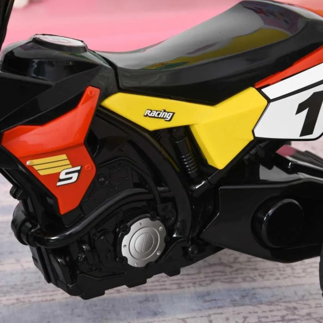 Homcom - Triciclo Moto de Montaña Infantil Rojo* Vehículos De Batería O A Pedales