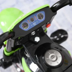 Homcom - Triciclo Moto de Montaña Infantil Verde* Vehículos De Batería O A Pedales