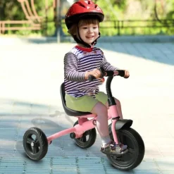 Homcom - Triciclo Rosa