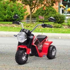 Homcom - Trimoto eléctrica custom infantil de batería