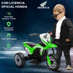 Homcom - Trimoto eléctrica Honda CRF450RL