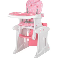Homcom - Trona 3 en 1 rosa
